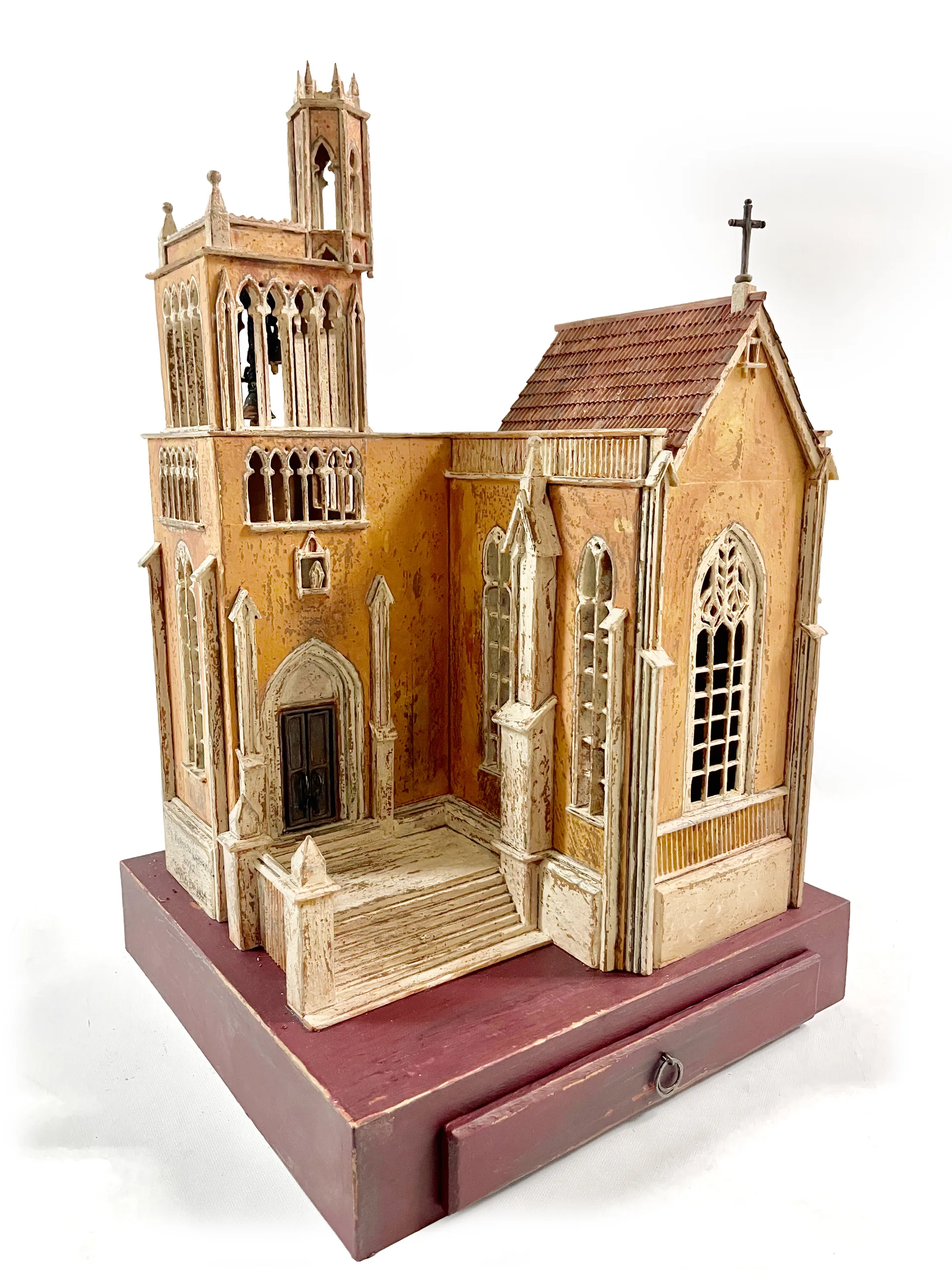 The Holy Cross Benedictine Abbey sculpture, third view