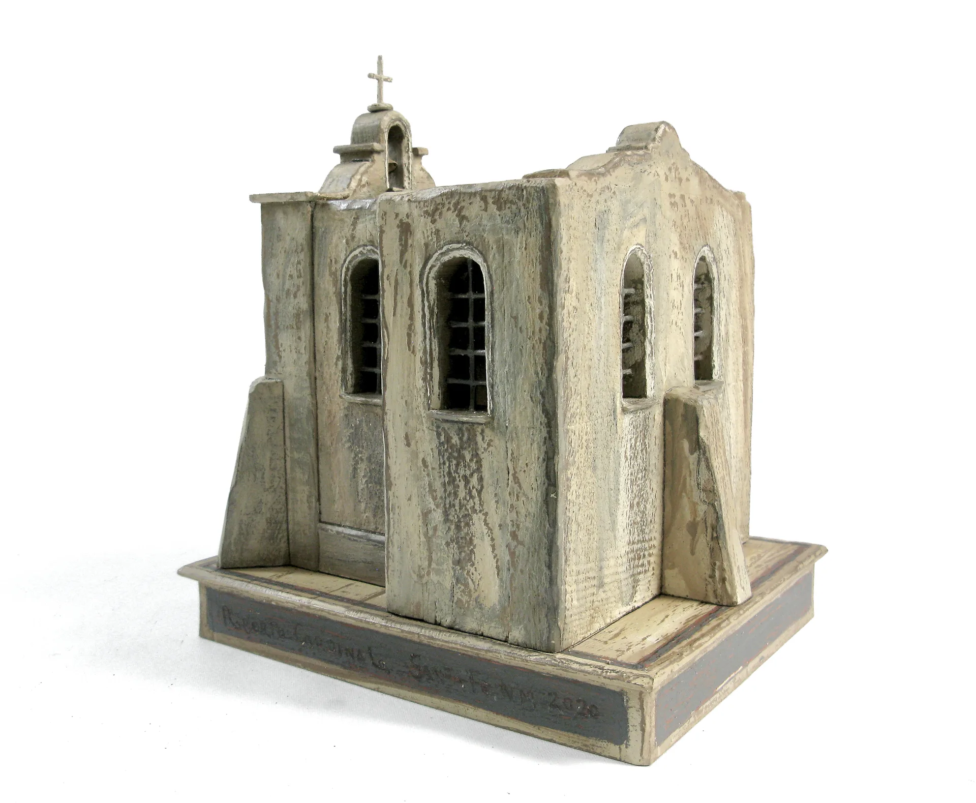 The Rosario Chapel sculpture, third view
